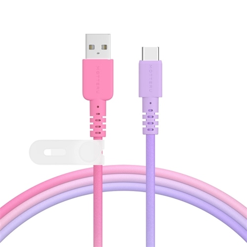 グラデーションケーブル USB-A to USB-C