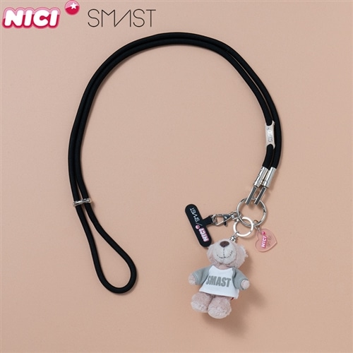SMAST スマスト NICI ニキ モバイルストラップ ベア ブラウン