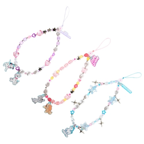 SKINNYDIP スキニーディップ Disney(ディズニー)フォンストラップ フィーリングキュートシリーズ