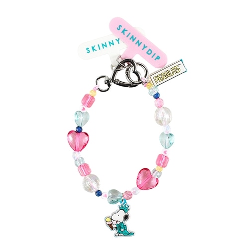 SKINNYDIP スキニーディップ スヌーピー PEANUTS リストチャーム