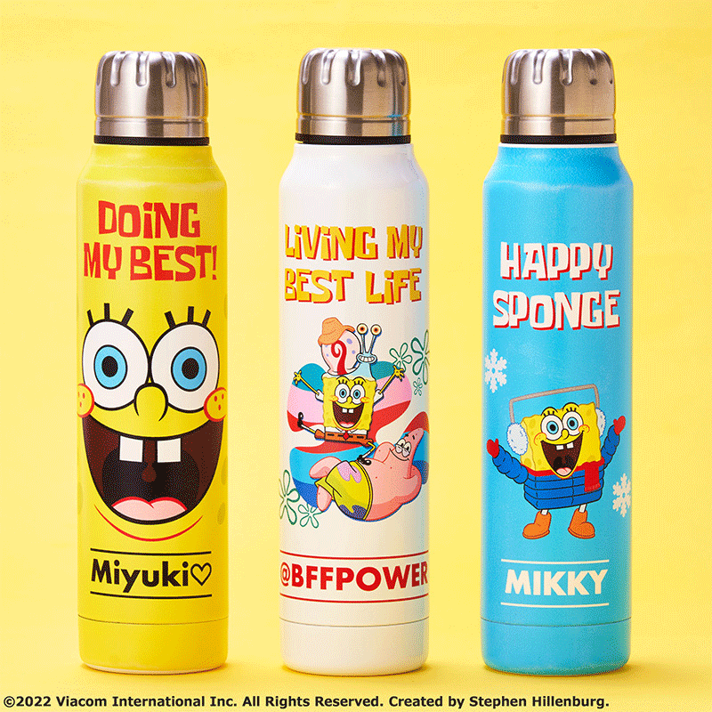 SpongeBob スポンジ・ボブ サーモマグ カスタマイズボトル