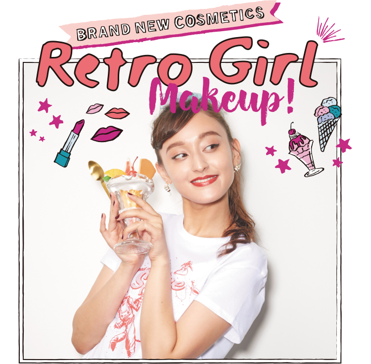 BRAND NEW COSMETICS Retro Girl Makeup! 